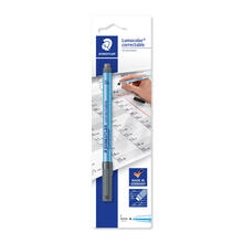 NEU Staedtler Lumocolor correctable, abwischbarer Universalstift, schwarz