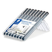 Staedtler Fineliner 308, dokumentenecht, 8 sortierte Linienbreiten