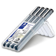 Staedtler Fineliner 308, dokumentenecht, 4 sortierte Linienbreiten