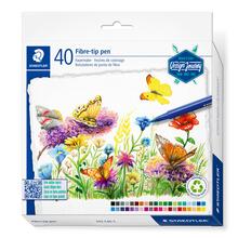 Staedtler Fasermaler triplus color, 40 Stifte sortiert