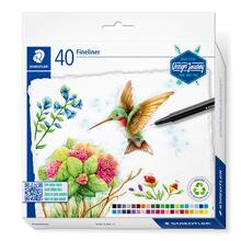 Staedtler Fineliner triplus, Design Journey, 40 Stifte sortiert