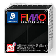 Fimo Professional 85g, Schwarz