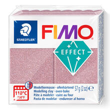 NEU Fimo Effect 57g, Rosgold-Glitter