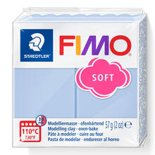 NEU Fimo Soft Basisfarbe 57g, Serenity Blue