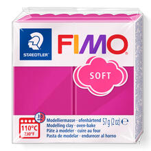 Fimo Soft Basisfarben 57g, Himbeere