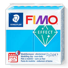 Fimo Effect, 57g, Transparent Blau