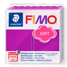 Fimo Soft Basisfarben 57g, Purpurviolett