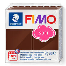 Fimo Soft Basisfarben 57g, Schoko