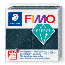 NEU Fimo Effect 57g, schwarzer Granit