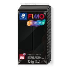 NEU Fimo Professional Mediumblock, 226g, Schwarz
