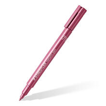 NEU Metallic Marker / Fasermaler Metallic Rot, 1 Stck