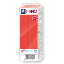 Fimo Soft Groblock, 454g, Indischrot