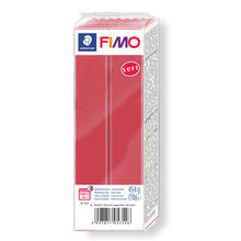 Fimo Soft Groblock, 454g, Kirschrot