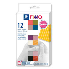 Staedtler Fimo Soft Set Fashion 12 Halbblöcke