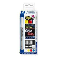 Staedtler Kreidemarker Lumocolor, 4 Stck sortiert