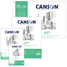 NEU Canson 1557 Zeichenblock, 120 g/m² - Verschiedene Größen