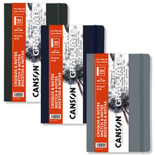 NEU Graduate Skizzenbuch, 14 x 21,6 cm, 90 g/m², Softcover - Verschiedene Farben