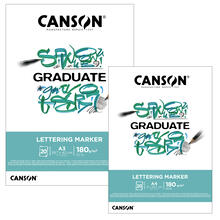 NEU Graduate Lettering Marker Block, 180 g/m² - Verschiedene Größen
