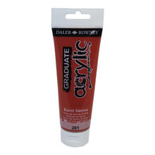 NEU GRADUATE Acrylfarbe 120 ml, Siena Gebrannt
