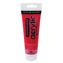 NEU GRADUATE Acrylfarbe 120 ml, Primr-Rot