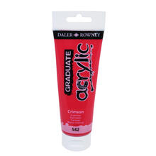 NEU GRADUATE Acrylfarbe 120 ml, Karmesinlack