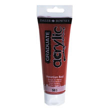NEU GRADUATE Acrylfarbe 120 ml, Venezanischrot