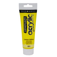 NEU GRADUATE Acrylfarbe 120 ml, Zitronengelb