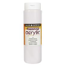 NEU GRADUATE Acrylfarbe 500 ml, Wei