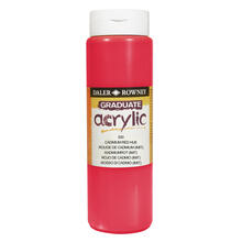 NEU GRADUATE Acrylfarbe 500 ml, Kadmiumrot (imit.)