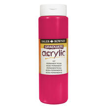 NEU GRADUATE Acrylfarbe 500 ml, Permanentrosa