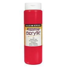 NEU GRADUATE Acrylfarbe 500 ml, Primr-Rot