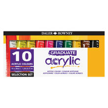 NEU GRADUATE Acrylfarben Set, Studio Set 10 x 38ml