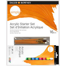 NEU Simply Acrylfarben Starterset, 16tlg.