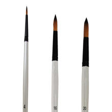 NEU GRADUATE Pinsel Synthetik, rund, langstielig - Verschiedene Größen