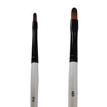 NEU GRADUATE Pinsel Synthetik, Katzenzunge - Verschiedene Größen