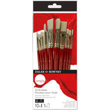 NEU Simply lmalspinsel Set mit 10 Pinseln