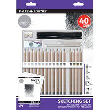NEU Simply Skizzenset 40tlg