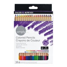 NEU Simply Farbstifte Set mit 36 Farbstiften