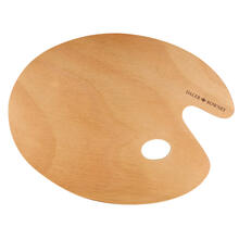 NEU Holzpalette Oval, 30 x 40 cm