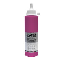 NEU LUKAS CRYL STUDIO / Acrylfarbe, 250 ml, Magenta (Primr-Rot)
