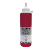 NEU LUKAS CRYL STUDIO / Acrylfarbe, 250 ml, Karminrot