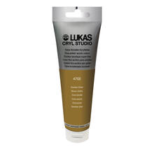 NEU LUKAS CRYL STUDIO / Acrylfarbe, 125 ml, Dunkler Ocker