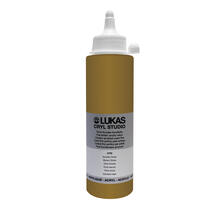 NEU LUKAS CRYL STUDIO / Acrylfarbe, 250 ml, Dunkler Ocker