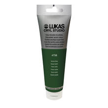 NEU LUKAS CRYL STUDIO / Acrylfarbe, 125 ml, Grne Erde