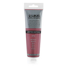 NEU LUKAS CRYL STUDIO / Acrylfarbe, 125 ml, Maulbeere