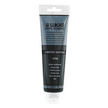 NEU LUKAS CRYL STUDIO / Acrylfarbe, 125 ml, Eiche Anthrazit