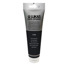 NEU LUKAS CRYL STUDIO / Acrylfarbe, 125 ml, Eisenoxidschwarz