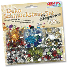 Schmucksteine-Set Elegance, 800 Teile
