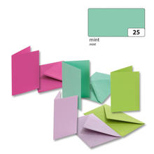 Doppelkarten & Umschlge, Standardformat mint