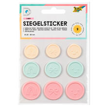 Wachs-Siegel Sticker Candy, 9 Stck sortiert